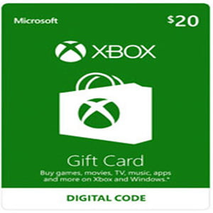 how to use xbox digital gift card